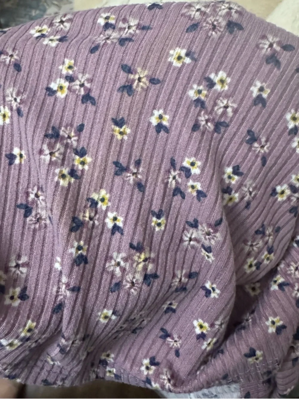 Jessica Simpson Floral Ribbed Maxi Dress Summer Dress M Boho - Picture 9 of 9